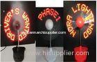 Charming 110MM LED Flashing Fan For Business Gifts / LED Light With Fan