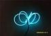 Bright Advertising Lighting Logo EL Glow Wire Controlled By Battery Pack , Inverter , Driver