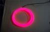 High Luminance Lighting EL Wire Pink / Neon Glowing Strobing Electroluminescent Wire