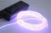 Flexible EL Lighting Wire White For Flash Advertisement / Neon Rope Light Electro Luminous Wire