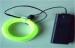 Grass Green Color Portable 4mm / 5mm EL Wire Kits For Fence Decorative / Dynamic EL Cable