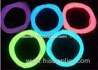 Electroluminescent Light Glow Purple EL Wire With Welt / LED Lighting Wire