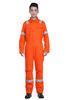 FR Clothing Cotton Flame Retardant Coveralls , Heat Insulation Fire Resistant Suits