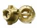 Precision sand blasting brass valve