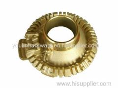 Custom sand blasting brass forging parts