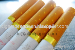 cork yellow perforation tipping paper hot sale in china