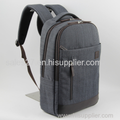 new styles sofe linen laptop backpack guangzhou munufacturer