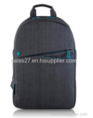 Smart casual linen laptop backpack computer backpack