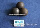 Cement Plants Grinding Steel Balls Ball B2 D40mm , Grinding Balls for Mining 59.5 - 62hrc