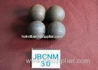 Hot Rolling / Forged Grinding Steel Ball for Mining and Cement Mill 58 - 61hrc Surface Hardness