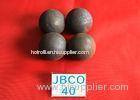 Wear-resistant Grinding Media Steel Balls B2 D40mm Steel Ball for Mine Dressing Plant