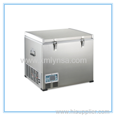 Auto mobile fridge with compressor 95LL for out door usage