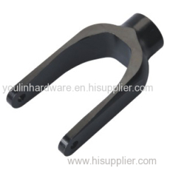 Black aluminium suspension fork