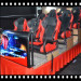 Motion flight simulator 5D cinema 7D simulator theater cabin sale