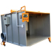 powder coated steel powder spray booth