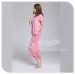 Apparel & Fashion Underwear & Nightwear Pajamas Printing Pattern women's Pajama Short Sleeves 95%bamboo 5%spandex