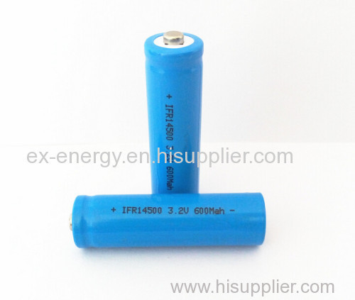 14500 AA Rechargeable Li-Ion Battery Cell