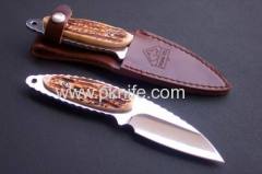 quality fixed blade hunting knives with bone handle and buy knives online