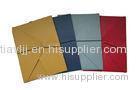 Letter Size Paper Pocket Folder With Elastic Closure , recycled pocket folders