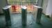 Security Waterproof Samrt Flap Barrier Turnstile Gate Two Side Card Reading