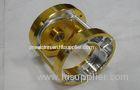 Professional Custom Precision CNC Machining Services Gold Anodized For lights , toys