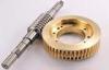 42CrMo / 20CrMnTi , Brass Worm Gear Wheel Nitrification For Machine Gearbox