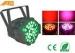 30 x 3W RGB LED Par Can Lights With Zoom Dj Stage Show Lighting Red Green Blue