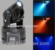 Disco Lighting 15W Mini Spot LED Moving Head Light with Professional RGB Color Mixing