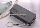 5200mAh Rectangle Black External Portable Power Bank For Mobile Devices
