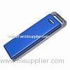 Pushable Plastic Blue 4GB USB Flash Drive USB 2.0 High Speed