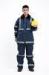 Flame Retardant Overalls Freezer Suit for Cold Weather Blue Black Grey Khaki