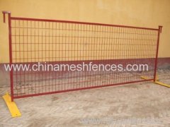 6feet by 10feet Temporary Fencing Canada Temporary Fence Orange Colour Temporary Fence