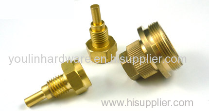 High precision machining brass nuts