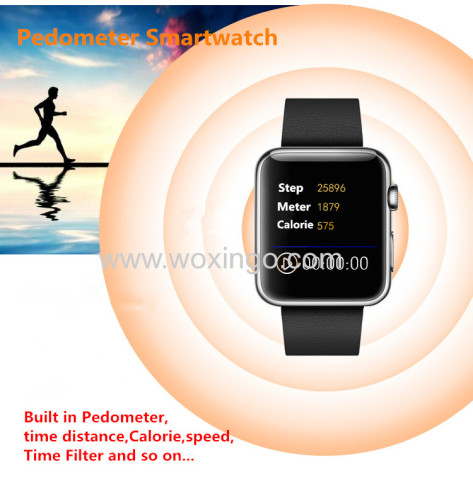 Pedometer bluetooth phone call smartwatch