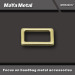 gold square buckle for customized_Maya Metal