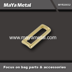 gold square buckle for customized