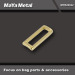 gold square buckle for customized_Maya Metal