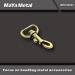 bolt snap hook for customized_Maya Metal