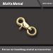 bolt snap hook for customized_Maya Metal