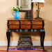 Classic table console table wooden table