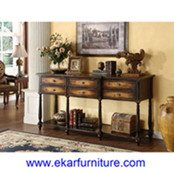 Console table corner table living room table