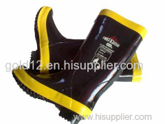 EC Standard Fire Fighting Boots / Fire Resistant Safety Boots