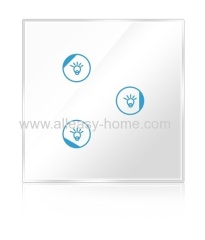 Wireless infrared wifi remote control networking zigbee lighting touch panel switch 4 gang switch dimmer light dimmer