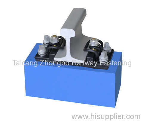 W3 railway fastening system