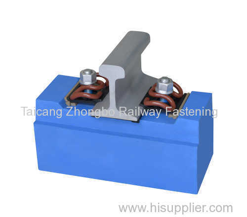 Chinese I railway fastening system