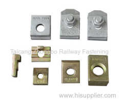 Kp railway fastening system
