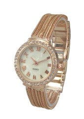 Rose Plating Women Bracelet Watches