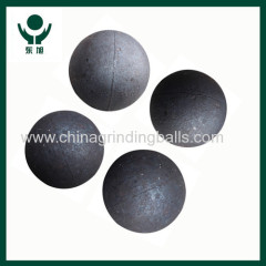 high chrome steel ball grinding media for ball mill