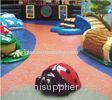 Colored Thin Recycled Rubber Matting Rolls Commercial Rubber Flooring