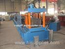 High Precision C Shaped Purlin Roll Forming Machine 82mm Solid Steel